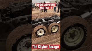 BK 6x6 Conversion Mud Test 3 The Khyber Garage [upl. by Nicolis]