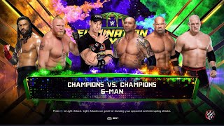 FULL MATCH World Heavyweight Title Elimination Chamber Match WWE [upl. by Euqinim]