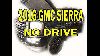 2016 GMC Sierra 6L80E No forward gear no drive P0796 [upl. by Milena254]