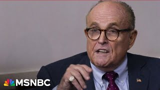 Hes petrified RICO defendant Rudy Giuliani makes legal move [upl. by Sherer]