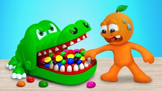 Prepare to Be Hooked Kittas Crocodile Dentist Toy Challenge 🐊 Kitta Wonderland [upl. by Sivla]