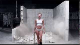 Miley Cyrus Wrecking Ball Official Video [upl. by Oemor]