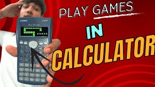 How to play Nokia Snake III Game in calculator [upl. by Sdlonyer]