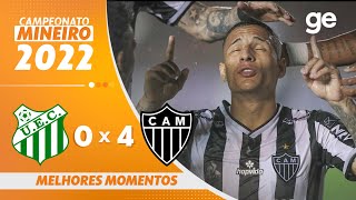 UBERLÂNDIA 0 X 4 ATLÉTICOMG  MELHORES MOMENTOS  3ª RODADA MINEIRO 2022  geglobo [upl. by Walter]