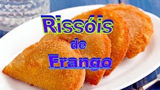 Rissóis de Frango Massa e Recheio  Receita [upl. by Eitsim10]