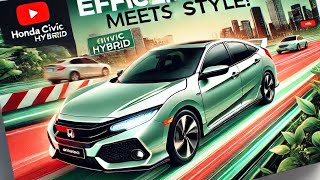 Honda Civic Hybrid The Surprisingly Good Hybrid Sedan  USA Car Reviews  Best Cars in USA [upl. by Akinahs]