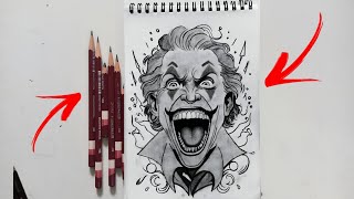 joker drawing 🎭 [upl. by Arimat]