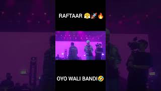 RAFTAAR LIVE PERFORMANCE BAAWE🚀😤🔥 liveperformance raftaar raftaarconcert shorts [upl. by Debi169]