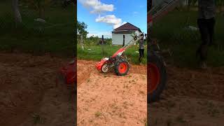 Kuyon Kubota plowing fields so fast tractor automobile dithpanharith trending trend tiktok [upl. by Apfelstadt]