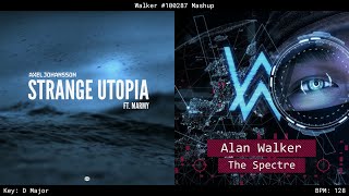 Strange Utopia ✘ The Spectre Mashup  Alan Walker amp Axel Johansson ft Marmy [upl. by Rois]