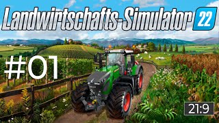 01  Unsere ersten Felder und Ernten Elmcreek ★ LandwirtschaftsSimulator 22 Deutsch [upl. by Chyou]