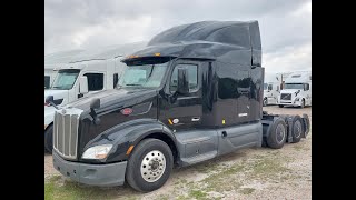 2019 PETERBILT 579  Sleeper Truck For Sale [upl. by Narib]