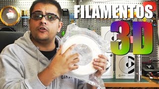 TIPOS DE FILAMENTOS 3D PARA IMPRESORAS 3D  GUÍA DEFINITIVA [upl. by Marlea]