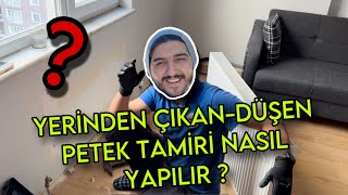 TAHTA PARÇASI İLE DÜŞEN PETEĞİ TAMİR ETMEK [upl. by Ailahk]