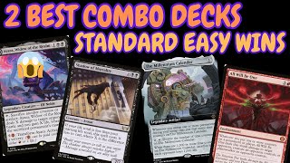 2 BEST Combo Decks in STANDARD  Ready for Murders at Karlov Manor  EASY WINS  MTG Arena [upl. by Inalem]