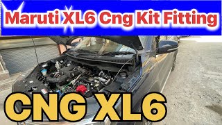 Maruti Xl6 Cng Kit Fitting Xl6 Cng Gastech Cng Maruti Cng Kit Fitting youtube cngkit [upl. by Willy407]