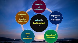 What is a Collocation Meaning Importance Examples and Rules of Collocations collocations [upl. by Lehacim773]