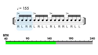 How Fast Can You Play Paradiddles 🥁💪 Snare Drum Warm Up [upl. by Berkie579]