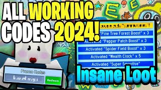 ALL NEW WORKING CODES FOR BEE SWARM SIMULATOR IN 2024 ROBLOX BEE SWARM SIMULATOR CODES [upl. by Waddle379]