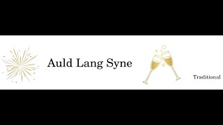 Auld Lang Syne Easy Piano Christmas Carol Tutorial [upl. by Deni311]