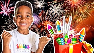 4th of July Fireworks Family Fun Celebration with DJs Clubhouse [upl. by Etteinotna]