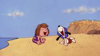 Snoopy Come home voiceover part 2 at the beach [upl. by Cirdnek]