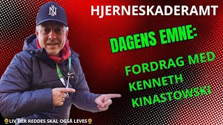 34 HJERNESKADERAMT Fordrag med Kenneth Kinastowski [upl. by Ahtelahs]