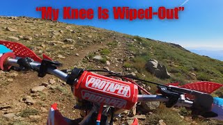 CR250R Off Road Ripping With A Hurt Knee [upl. by Wehrle57]