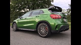 2018 MercedesAMG GLA45  Complete Review  TestDriveNow [upl. by Nehgam]