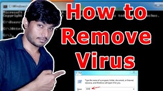 How To Remove Virus using CMD 2022 [upl. by Aynuat986]