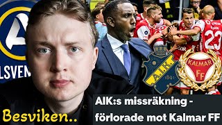 Detta har man saknat  AIK vs Kalmar [upl. by Leonanie350]