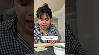 EASY Scallion Pancake Recipe 4 Ingredients ONLY shorts asianrecipe [upl. by Yelehsa]