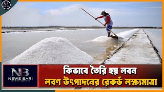 লবণ কিভাবে তৈরি হয় যেভাবে লবণ উৎপাদনে রেকর্ড গড়লো বাংলাদেশ  How to Make Salt in Bangladesh [upl. by Artemahs427]