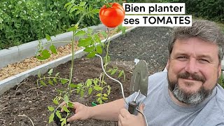 Comment bien planter les TOMATES 🍅 puis réussir leur culture『TUTO』 [upl. by Tekla]