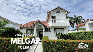 Venta de Casa en Melgar  Tolima  Desde Drone [upl. by Atniuq]