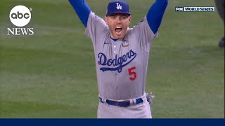 Dodgers clinch 2024 World Series in Game 5 [upl. by Nataniel552]