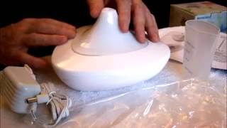 SilverCrest Aroma Diffuser Review and Unboxing with Demonstration [upl. by Claybourne714]