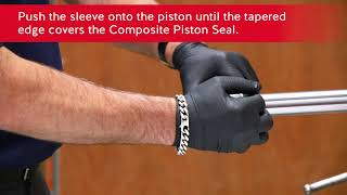 How to Fit a Composite Piston Seal [upl. by Aicnelev]