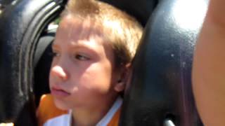 Corkscrew Valleyfair  1st ride 7 year old reaction [upl. by Caplan]