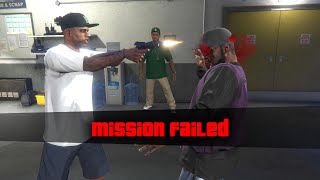 Mission Failed  The Long Stretch  GTA 5 [upl. by Eeclehc]