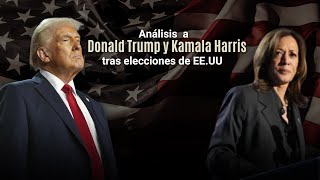 Análisis a Donald Trump y a Kamala Harris en su primer discurso tras elecciones de EEUU [upl. by Nabetse]