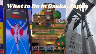 Osaka Japan Vlog  Dotonbori Universal Studios Umeda Sky Building Tempozan Ferris Wheel [upl. by Laram37]