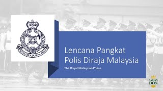 Lencana Pangkat Polis Diraja Malaysia The Royal Malaysian Police Rank Insignia [upl. by Tacy]