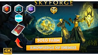 Skyforge  Solo Farm Knowledge of Enemies [upl. by Anabelle]