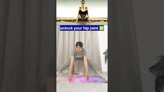 Unlock your hip joint ✅ 🧘 shorts youtubeshorts trending viralvideo video [upl. by Dixon]