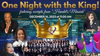 Ebenezer Worship Service  Handels Messiah Excerpts  quotOne Night with the Kingquot [upl. by Aruabea195]