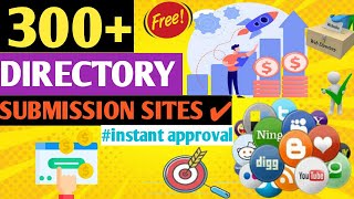 300 Free Directory Submission Sites List  How to do Directory Submission to your Site  SEO [upl. by Bathsheb]