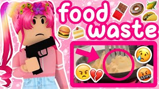 FOOD WASTERS NEED TO BE BANNED ROBLOX NEWSDRAMARANT [upl. by Adner]