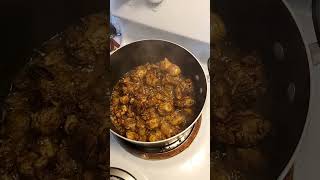 doing some curry ackee and chicken I dont have any chicken back so dont come for me my people [upl. by Ayahs]