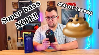 Zealot S49 Pro  Unpacked amp Soundtest quotSUPER BAD BASSquot [upl. by Dinan]